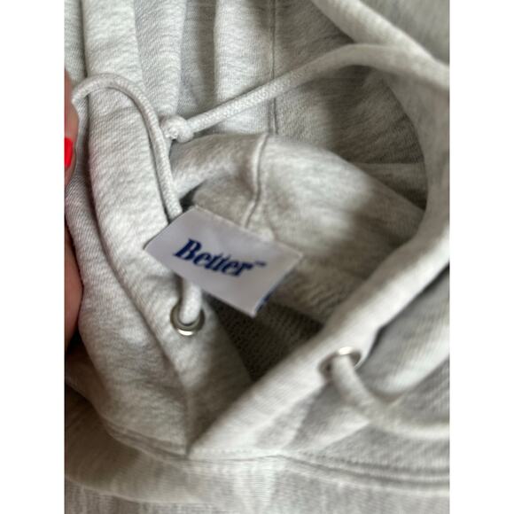 BETTER GIFT SHOP Men's Better Gift Shop Hooded Sweatshirt Size L - Picture 5 of 6